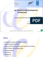 Wind Energy Potential and Development