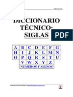Diccionario Tecnico - Siglas Ingles-Español