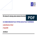 Energy Presentation13 UKschemesforreducingcarbonemissionsfromelectricity JBower 2004