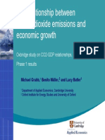 Energy Presentation19 The RelationshipBetweenCarbonDioxideEmissionsandEconomicGrowth MGrubbBMullerLButler 2004