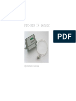 PSC-SSS IR Sensor Operation Manual