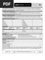 MoCA 8.1 BLIND - Spanish Instructions | PDF | Memoria | Verbo