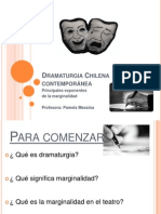 Dramaturgia Chilena Contemporánea 2.0