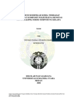 Pengaruh Modifikasi Kimia Terhadap Sifat-Sifat Komposit Polietilena Densitas Rendah (Ldpe) Terisi Tempurung Kelapa