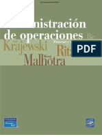Administración de Operaciones 8va Ed. - Krajewski, Ritzman & Malhotra