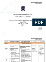 Rancangan Pengajaran Tahunan Sejarah Tingkatan 3  