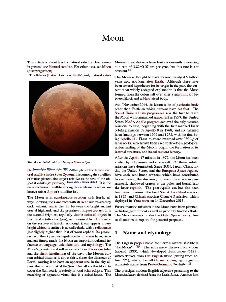 Moon Giant Impact Hypothesis Moon