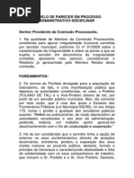 Modelo de Parecer Simplificado Em PAD(1)