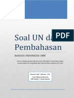 Soal Pembahasan UN SMK Bahasa Indo