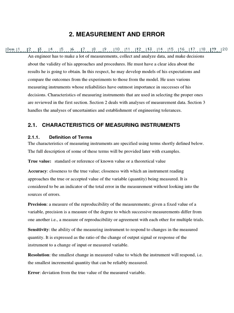 Accuracy vs Precision in Measurement | PDF | Accuracy And Precision ...