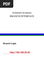 Branch Interface