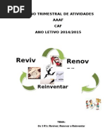 Plano Trimestral AAAF e CAF
