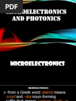 Microelectronics and Photonics