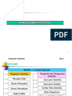 Presentasi Bab 01 Statistika