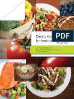 Dietary Guidelines 2010