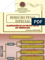 LEGISLACION PENAL ESPECIAL.-Francisco Parra