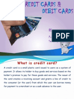 Credit and Debit Cards