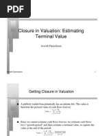Download DAMODARAN-ESTIMATE TERMINAL VALUE by PATMON SN2479310 doc pdf