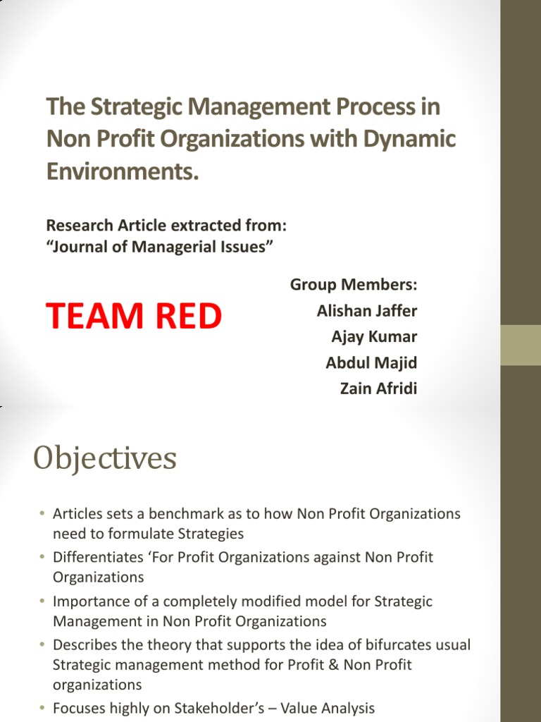 Article review on management image