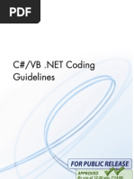 DotNet Coding Guidelines