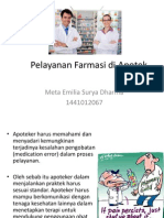 Pelayanan Farmasi Di Apotek