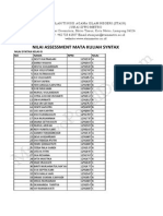 Mrdowoportal - Nilai Assessment of Syntax