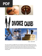 The Causes of Divorce Are Different For Every Marriage