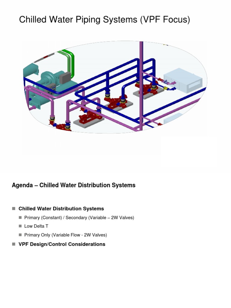 Chilled Water System PDF Pump Flow Measurement