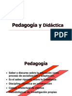 Pedagogia y Didactica