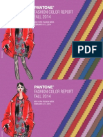 Pantone FCR Fall 2014