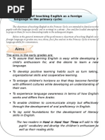 Download Objectives of Teaching English as a Foreign Language in the Primary Cycle by Reham Ismail SN247949783 doc pdf