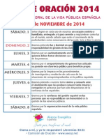 Guía Oración Noviembre 2014 PDF