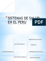 Sistemas de Salud en El Peru