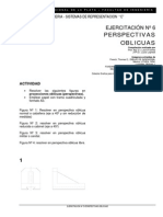 Ejercicios de Perspectiva Oblicua