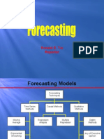 Quantitative Analysis Forecasting