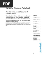 AutoCAD 2006 Dynamic Blocks Part 3