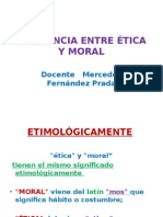 Diferencia Entre Etica y Moral