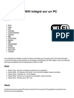 Activation Du Wifi Integre Sur Un PC Portable 7215 mczk51 PDF