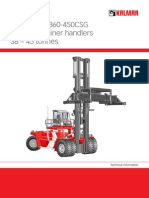 Kalmar DCF360-450CSG Toplift Container Handlers 36 - 45 Tonnes