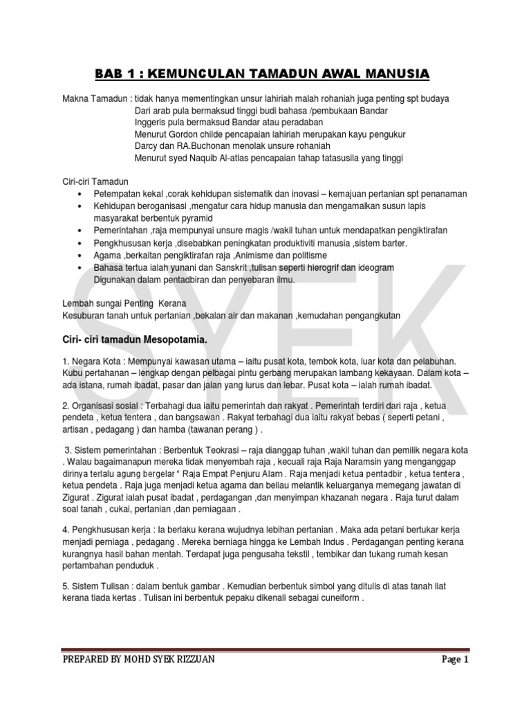 Sejarah Nota Part 1 Pdf