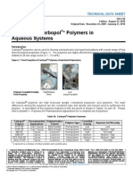 Viscosity Carbopol in Aqueous Systems