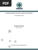 Trabalho de Filosofia e ética