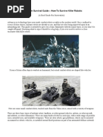 A Long-Term Survival Guide - How To Survive Killer Robots