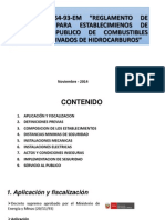 DS #054-93-EM Reglamento de Seguridad para Establecimientos de Venta Al Publico de Combustibles Liquidos