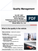 NISSAN Quality Management