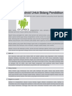 3 Aplikasi Android Untuk Bidang Pendidikan Contoh