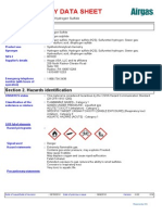 MSDS H2S