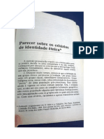 Manuela Da Cunha - Parecer Sobre Os Critérios Da Identidade Étnica