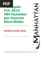 Exercícios de Português - FCC 2012