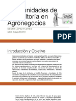 Oportunidades consultoría agronegocios FIRA
